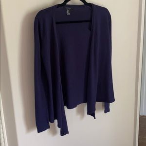 Super soft navy cardigan